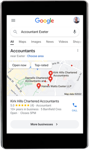 Exeter Google Business Profile